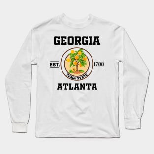 Georgia state Long Sleeve T-Shirt